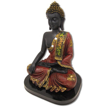 Load image into Gallery viewer, Black Buddha w/ Mosaic - 9.75 inch
