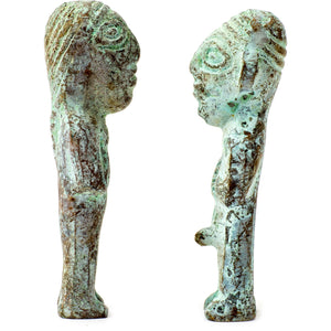 Pachamama & Pachapapa Brass Figurines