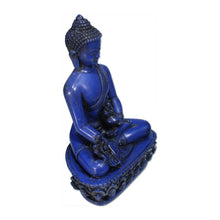 Load image into Gallery viewer, Medicine Buddha Blue Resin - 5.5 in
