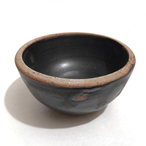 Clay Stoneware Glazed Incense Bowl