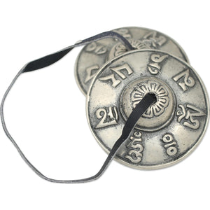 Om Mani Tibetan Tingsha - 3 Metal