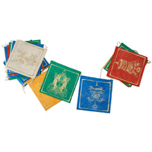 Load image into Gallery viewer, Lucky Signs Small Paper Prayer Flags - 8 ft long
