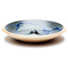 Load image into Gallery viewer, Clay Stoneware Glazed Incense Holder
