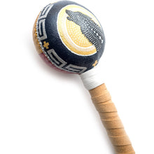 Load image into Gallery viewer, Native American Wolf and Moon Rattle
