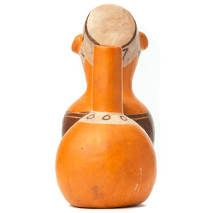 Huaco Silbador-Peruvian Whistling Vessel - Shaman