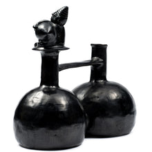 Load image into Gallery viewer, Huaco Silbador-Peruvian Water Whistling Vessel - Shaman with Vessel

