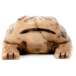 Hand Carved Stone Frog