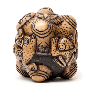 Andean Symbology Apu de 7 Puntas Carving