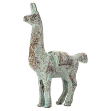 Load image into Gallery viewer, Llama Statue Brass-4 in
