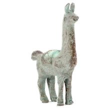 Load image into Gallery viewer, Llama Statue Brass-4 in
