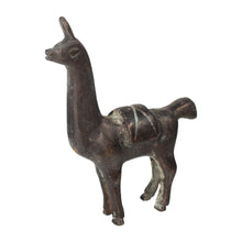 Load image into Gallery viewer, Llama Statue Brass-4 in
