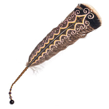 Load image into Gallery viewer, Chakana Painted Feather
